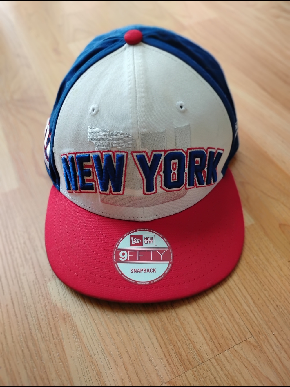 New Era Kids Red, White & Blue "NEW YORK" Snapback Hat